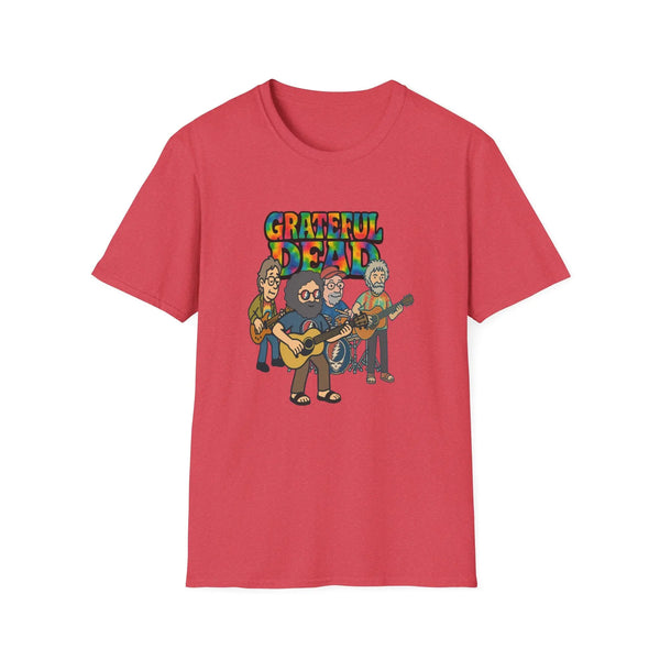 Grateful Dead - Jerry and The Boys - Life is dead. Grateful Dead TShirt - StealieShop